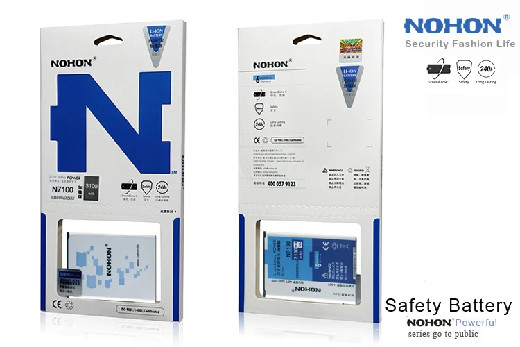 NOHON EB595675LU Батарея для samsung Galaxy Note 2 3 4 Note2 Note3 Note4 B800BE EB-BN910BBE EB-BN916BBC аккумулятор Замена Batarya
