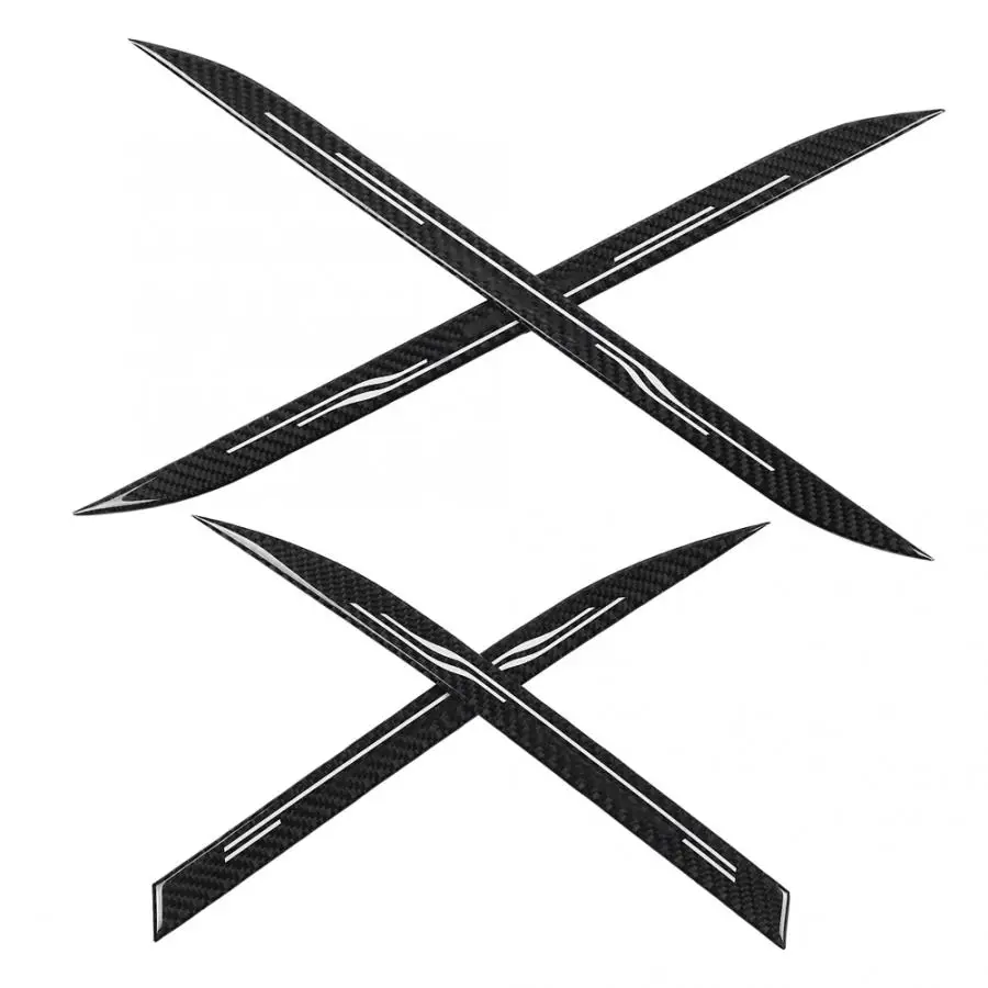 Автомобильные детали из углеродного волокна защитная Накладка на порог