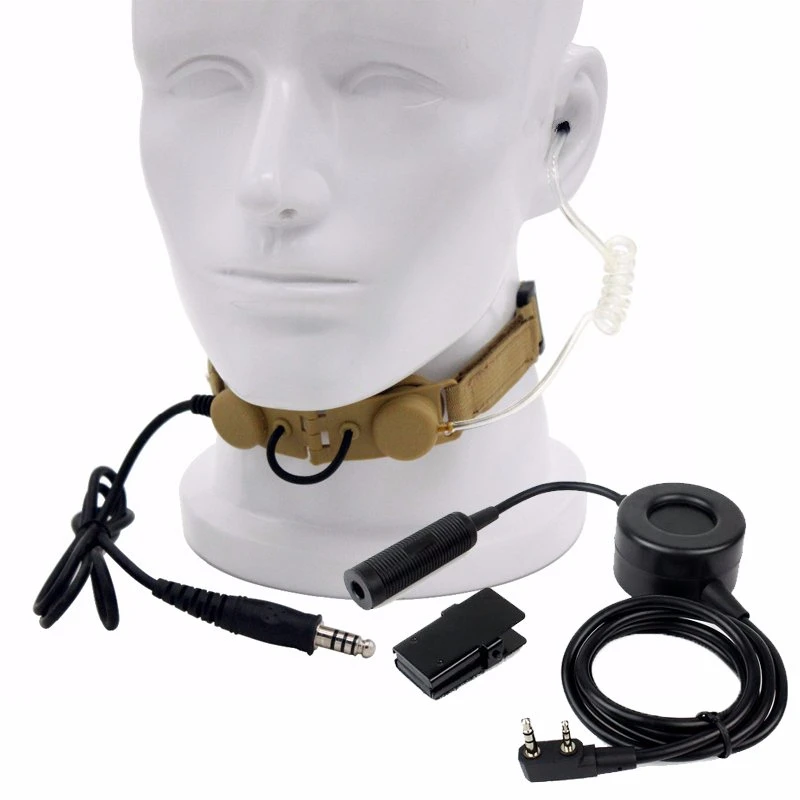 Z Tactical thoral Mic Z003 гарнитура с водонепроницаемым PTT для радиоприемников BaoFeng UV 5R B6 B5 TYT