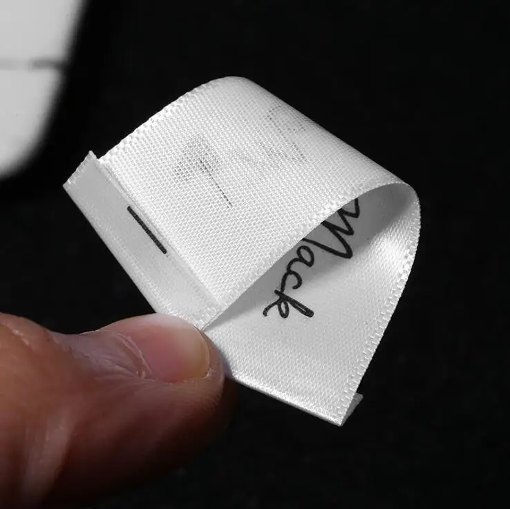 Бесплатная доставка 200 шт./лот пользовательская Одиночная атласная лента ткань