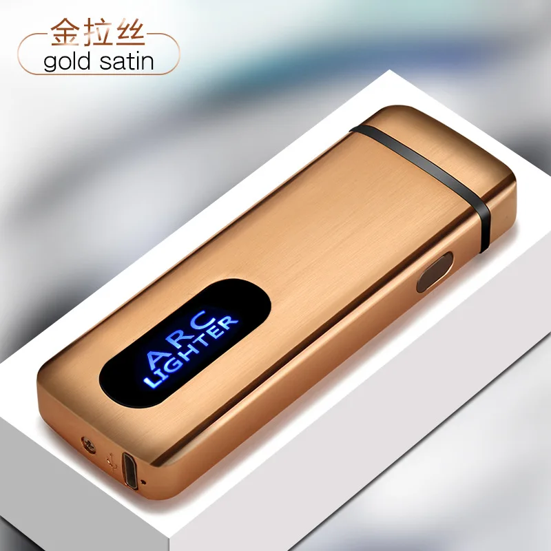 Креативная индивидуальная USB ветрозащитная зарядка плазменная импульсная