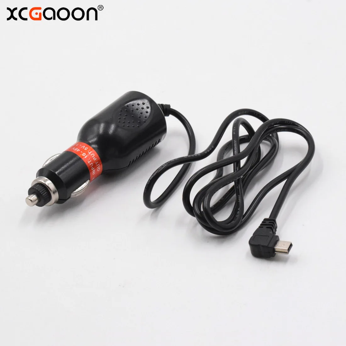 Изогнутое автомобильное зарядное устройство XCGaoon 10 шт. 1 2 м mini USB 5 В а для GPS