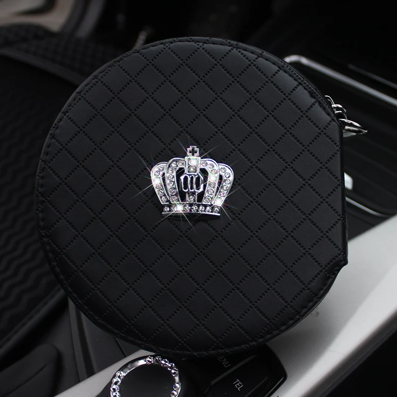 Хрустальная корона из горного хрусталя автомобильная коробка для хранения