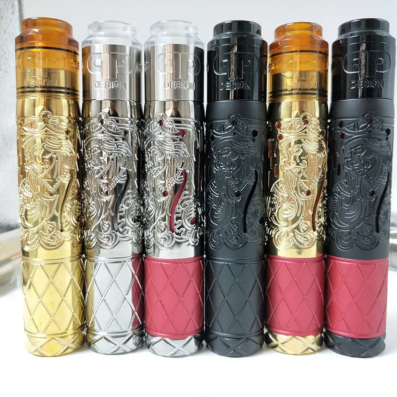 Механический мод для электронной сигареты Королева самоубийц с RDA KALI V2 подходит