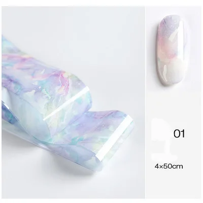 01 Стикеры 3D на ногти Nail Art DIY Небесный цвет маленькая свежая форма переводная Звездная наклейка для украшения ногтей аксессуары Z0125 - Цвет: 01