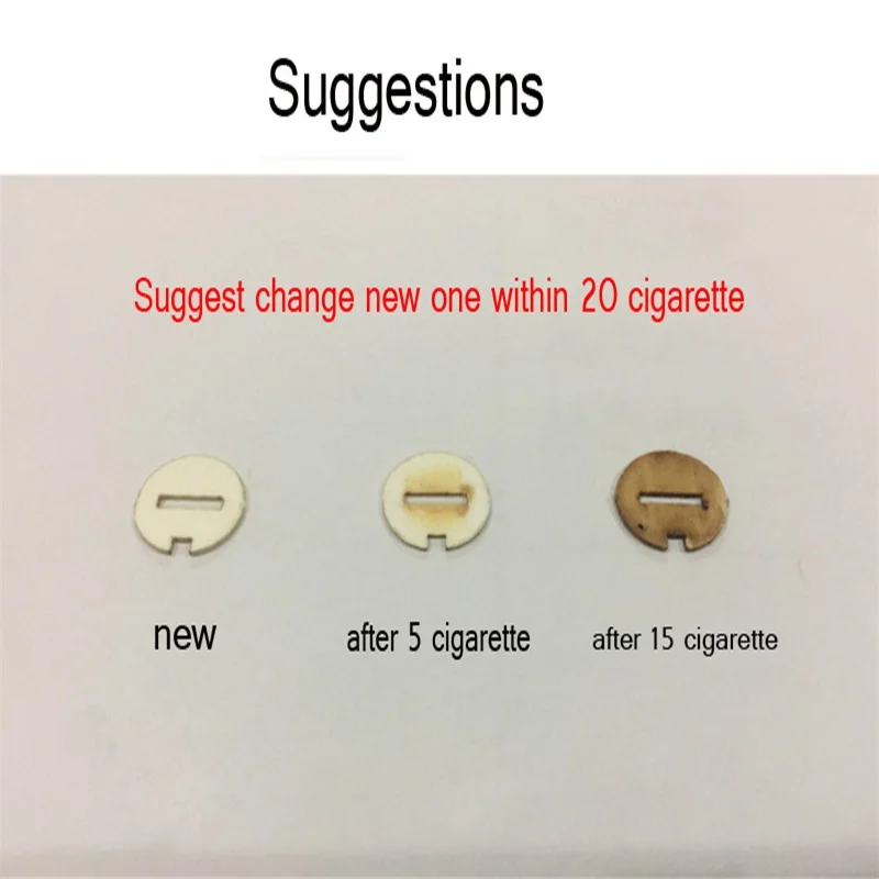 

New vape repair accessories oil absorption pad replacement Little Slice Clean Gasket oil gasket paper for use with iqos 3.0 vape