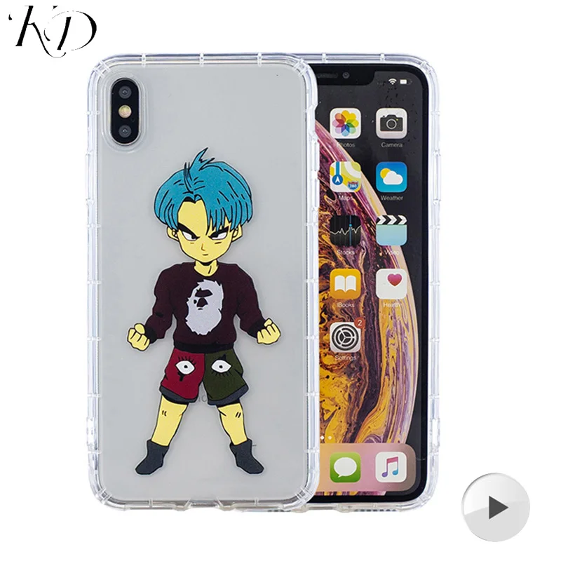 Роскошный бренд BAPE супер Dragon Ball-Z спортивный стиль мальчик Телефон чехол для iPhone 6