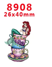 8908 30 шт мультфильм персонаж плоское украшение из смолы PR 8878 - Цвет: 8908