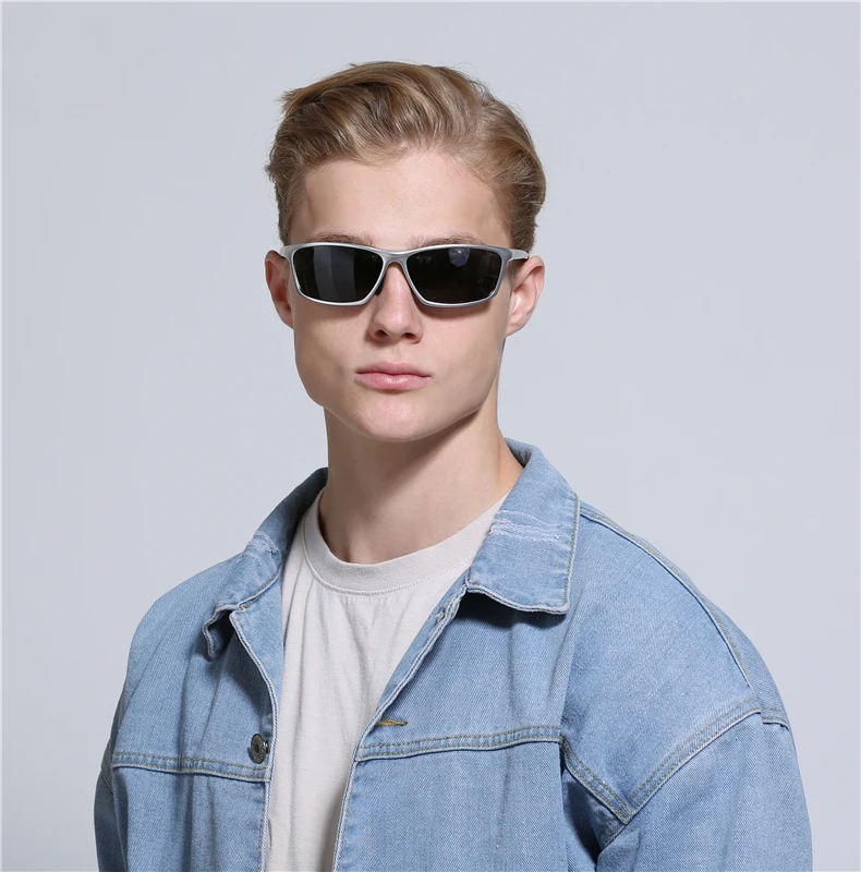 YSO солнцезащитные очки Для Мужчин Поляризованные UV400 алюминиево-магниевым рамка покрытием линз, аксессуары для глаз, очки для вождения, прямоугольные солнцезащитные очки для Для мужчин 2179