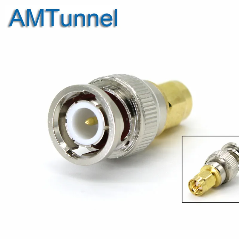 BNC J к SMA RF разъем Разъемы Тип Мужской FemaleAdapter тестовый конвертер адаптер 1