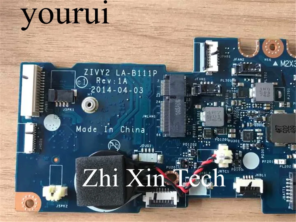 Yourui для Lenovo Y50-70 ноутбук Mortherboard с i7-4710HQ процессор ZIVY2 LA-B111P GTX860M исходный тест