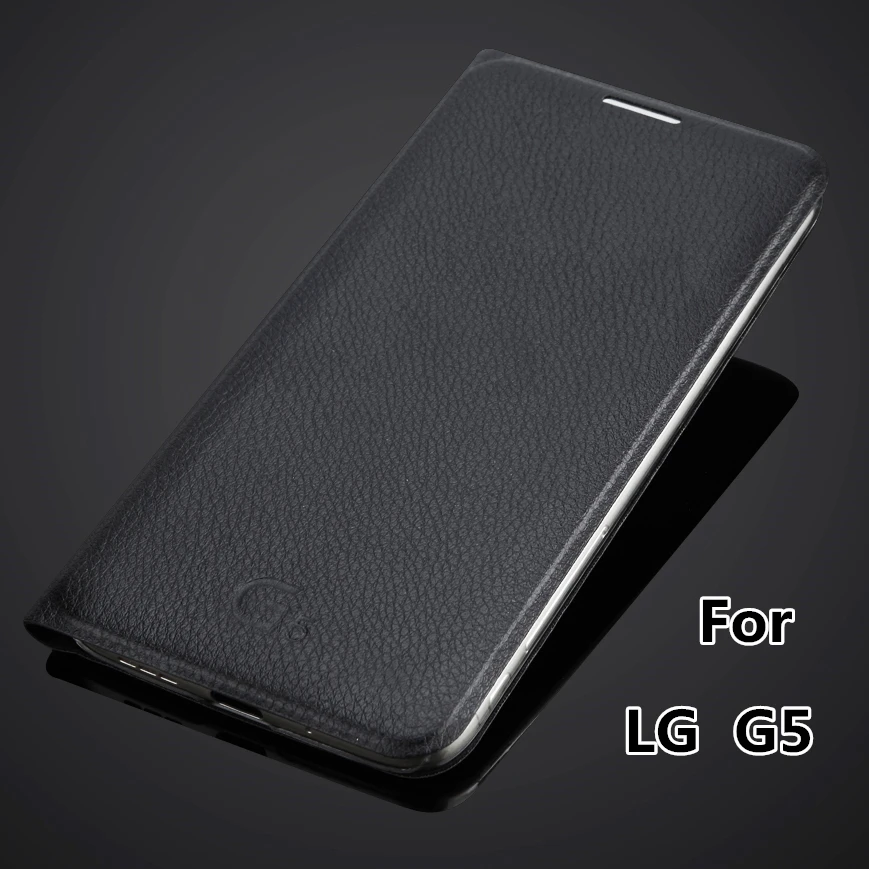 Тонкий кожаный флип-чехол для LG G5 H850 VS987 H820 LS992 H830 US992 H860N / SE H840 H845 | Мобильные
