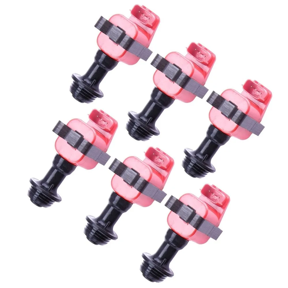 6 шт. комплект катушек зажигания для серии Skyline S1 1 R32 R33 RB20DET RB25DET RB26DETT 22433 60U02|coil|coil