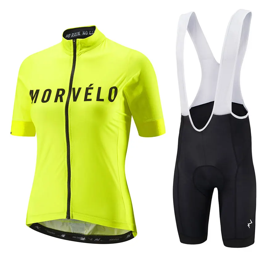 Morvelo, Женский комплект Джерси для велоспорта, профессиональная спортивная одежда для велоспорта, одежда для велоспорта с коротким рукавом, одежда для велоспорта, Майо, Ropa Ciclismo - Цвет: 1