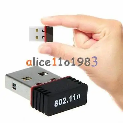 150 Мбит/с USB WiFi беспроводной адаптер 802.11n/g/b 150M ПК Компьютерная сеть LAN Карта |