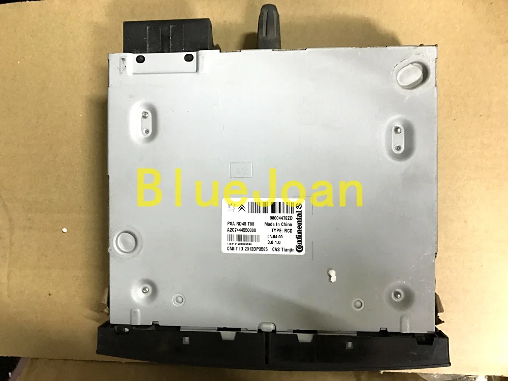 Оригинальное радио RD45 Ca r с CD USB Bluetooth для Peugeot 207 206 307 308 807 Citroen C2 C3 C4 C5 C8 (Установите VIN