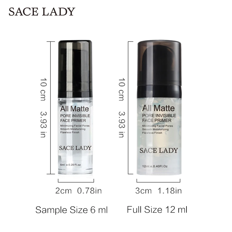 Купить 1 получить подарок SACE LADY праймер основа для макияжа невидимые поры матовая