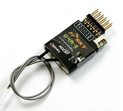 Бесплатная доставка FrSky двухсторонний 2 4G 4 канальный приемник D4R-II/D4R | Игрушки и