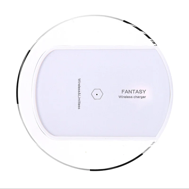 White Charger Pad Обновленная Беспроводная зарядная панель Qi или с микро-usb зарядным приемником для Xiaomi Redmi 5 Plus 5A 6 Pro 6A Note 4 5 4x для P8 lite - Тип штекера: White Charger Pad