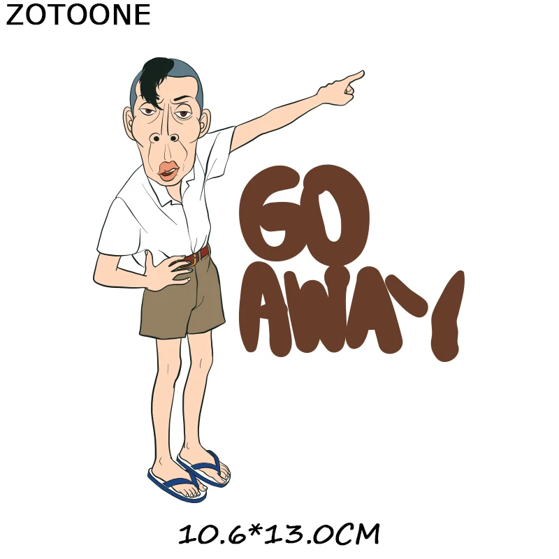 Термонаклейки ZOTOONE с надписью сделай сам термопереводные наклейки для одежды