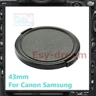 43-43 мм крышка объектива Замените E-43 для Canon EF-M 22 мм f2 STM Samsung 16 мм F2.4  45 мм F1.8  16 мм F2.4  20 мм F2.8  30 мм F2.0