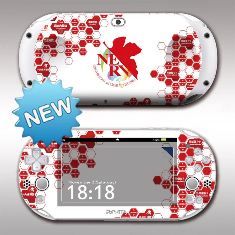 Передняя и задняя защитные стикеры PSV2000 для Sony PS vita 2000 цельная наклейка виниловая