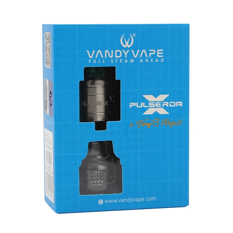 Новый Vandy Vape PULSE X BF RDA бак 2 мл электронная сигарета атомайзер Vandyvape Топ Squonk подача