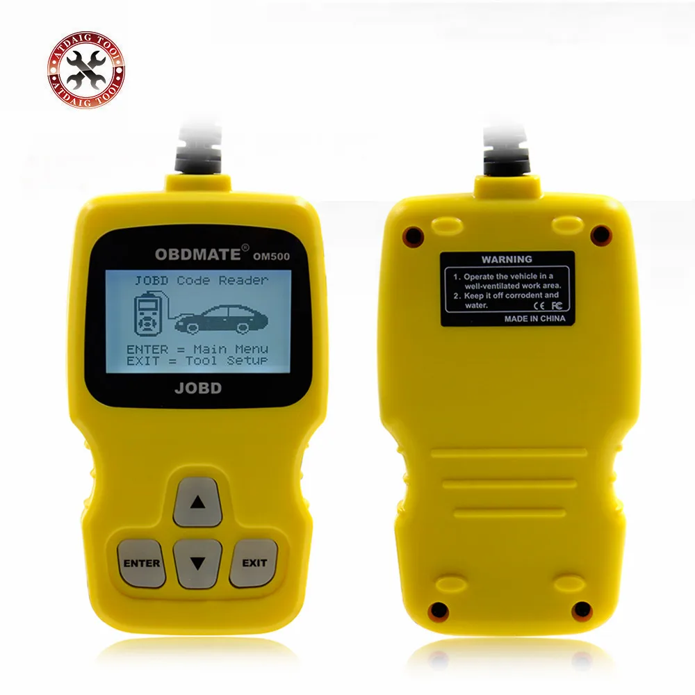 Бесплатная доставка OBDMATE OM500 JOBD/OBDII/EOBD считыватель кодов Авто диагностический
