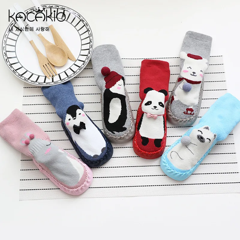 

KACAKID Winter Unisex Baby Floor Socks Cute Cartoon Pattern Kid Children Unisex Baby Floor Socks Warm Baby Boy Girl Socks Ka1264