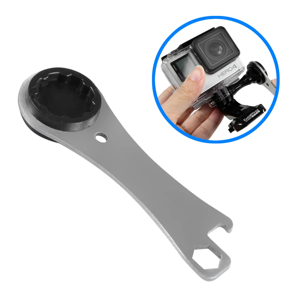Алюминиевый гаечный ключ Meking для экшн камеры GoPro Xiaomi Yi Sj5000 светодиодная подсветка