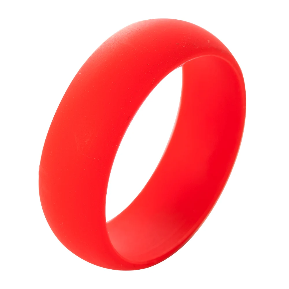 Гипоаллергенное Силиконовое резиновое гибкое кольцо повязка размер 5 15 8 мм|ring