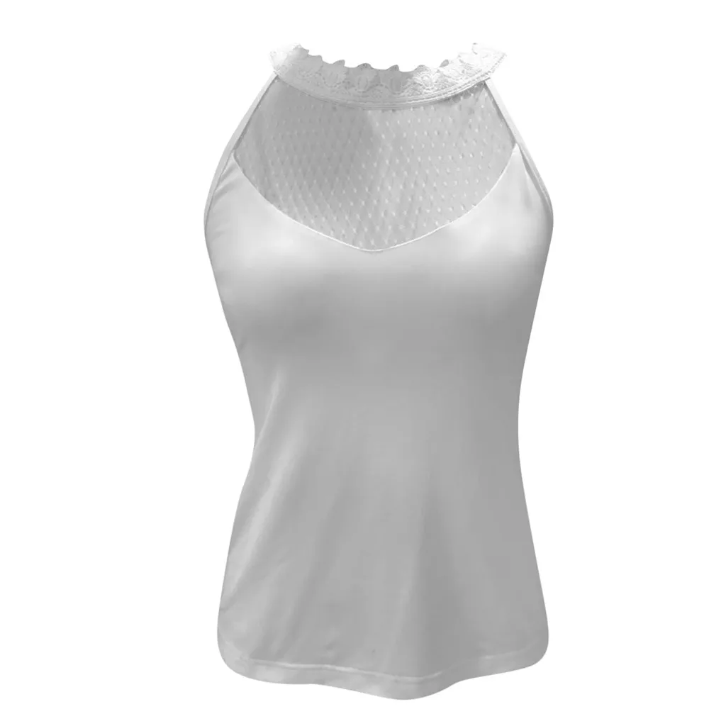 Новинка 2019 стильный женский кружевной жилет с вышивкой летние футболки Cime delle