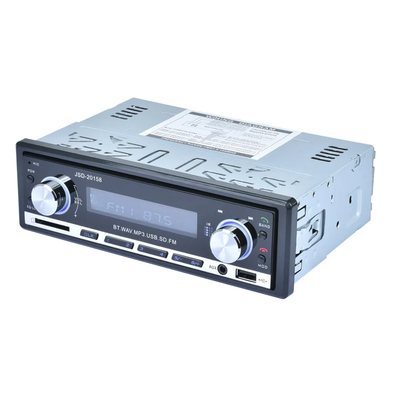 Автомобильное радио Bluetooth автомобильный комплект динамик mp3 карта машина без
