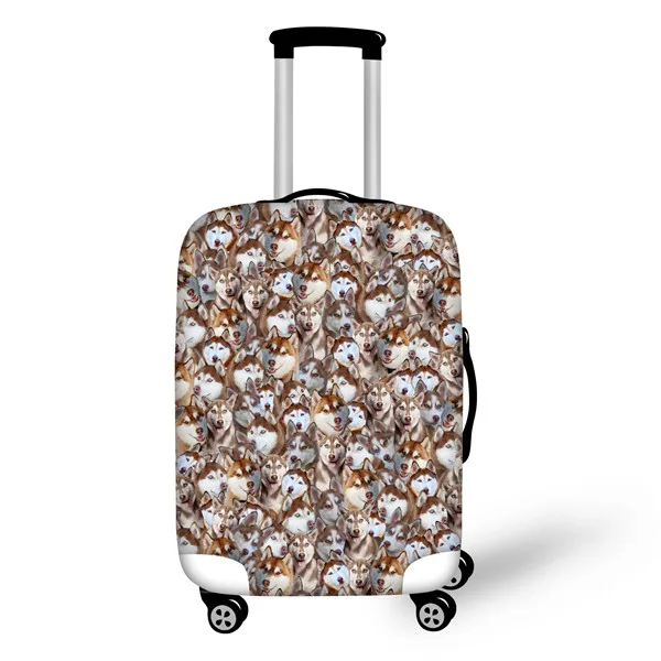 CC3213 FORUDESIGNS/3D Цветочный дорожный Багаж защитный чехол для 18-30 дюймов тележка костюм Чехол Эластичный чехол для багажника пылезащитный чехол на молнии - Цвет: CC3213