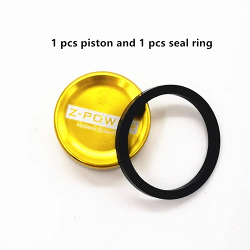 1 pcs and 1 pcs gold S himano XT/M785/M8000/SLX675 усовершенствованные детали для велосипедного тормоза для Shimano, тормозные детали, металлический поршень, Гидравлический Тормозной суппорт, запчасти - Цвет: 1 pcs and 1 pcs gold