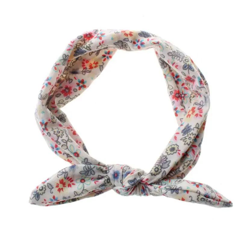 Головной убор для девочек 3 шт. милый цветочный повязка на голову новорожденных