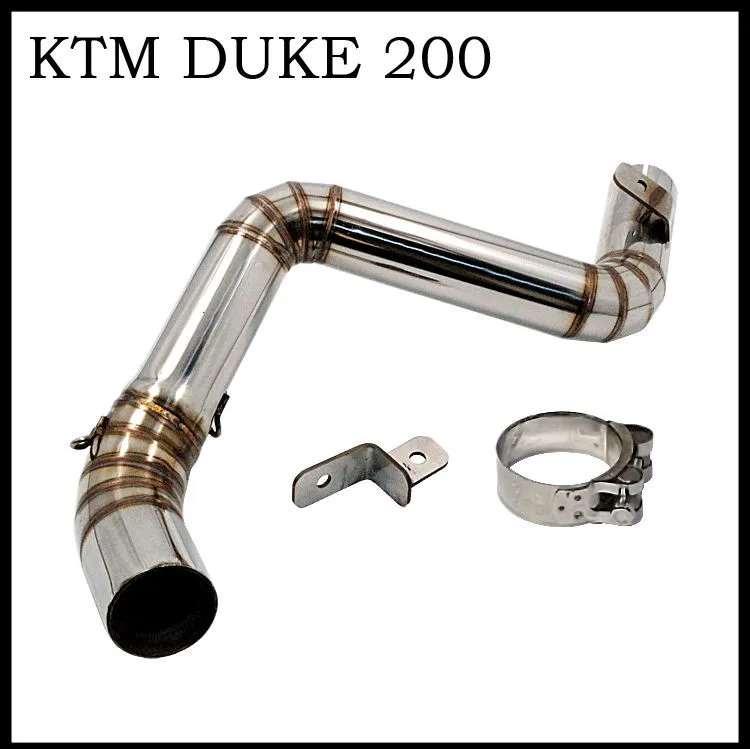 Для глушителя выхлопной трубы DUKE 200 250 390 среднее звено переходник Соединительный