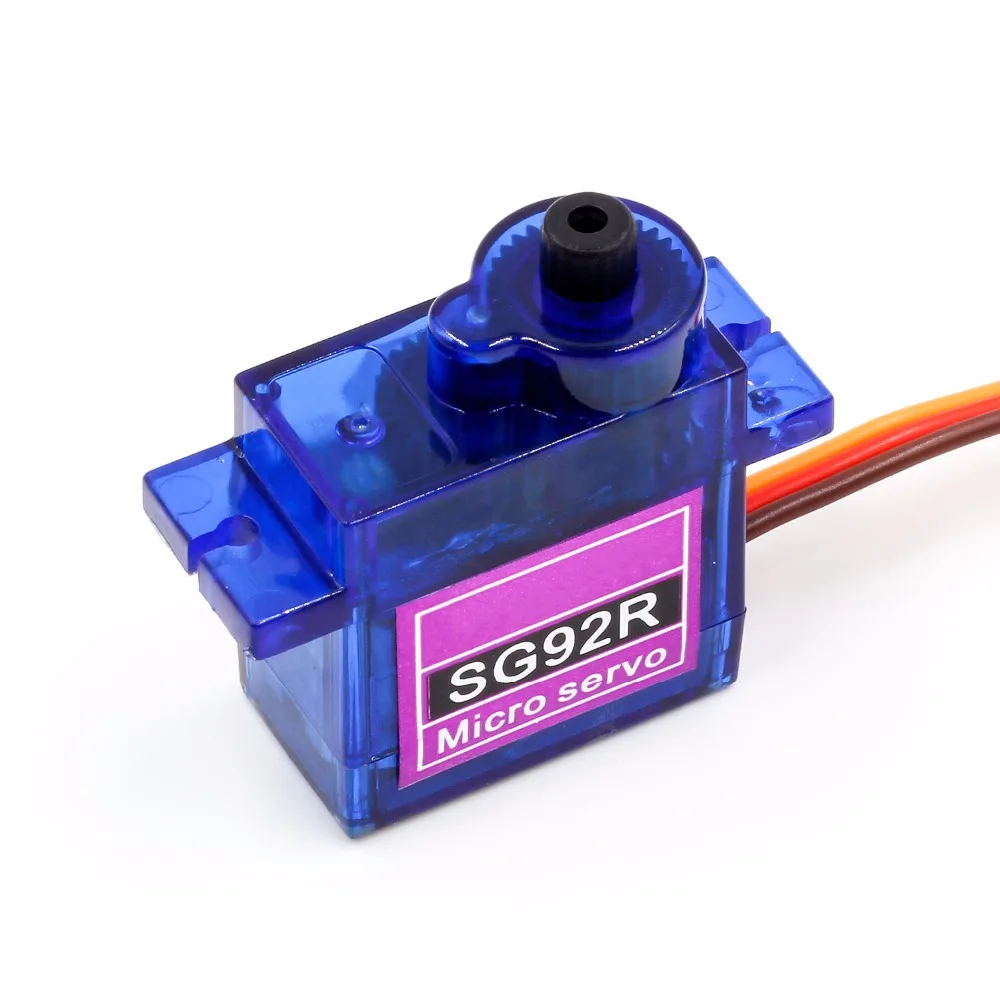1 шт. SG92R Micro 9g сервопривод нейлоновые шестерни из углеродного волокна Замена SG90