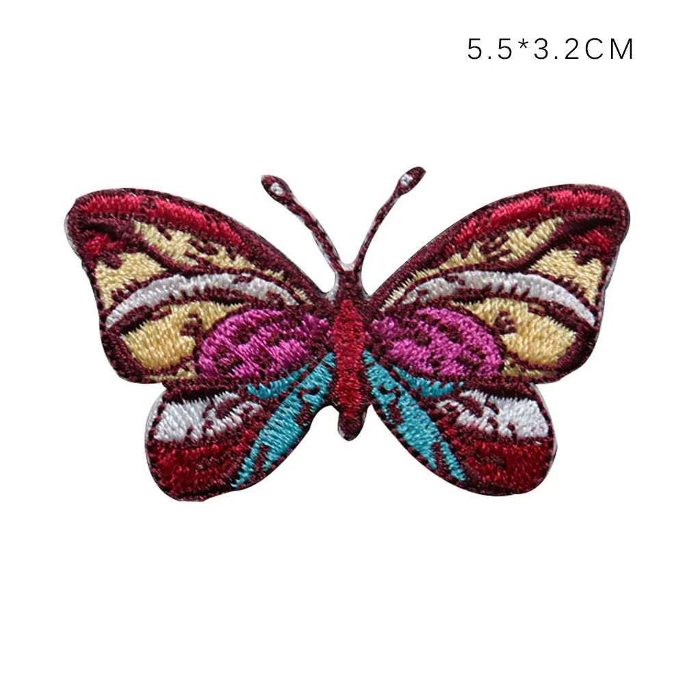 Горячая Распродажа насекомых с аппликацией и вышивкой платье приклеивающиеся