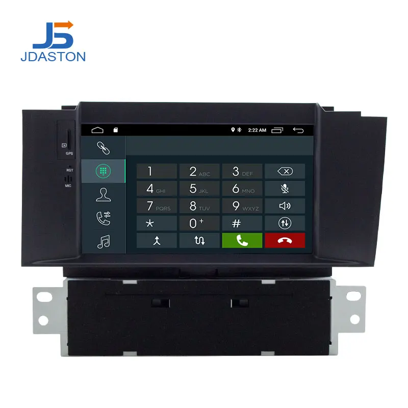 Автомобильный DVD плеер JDASTON Android 10 для Citroen C4 C4L DS4 мультимедийный видеоплеер с Wi Fi GPS