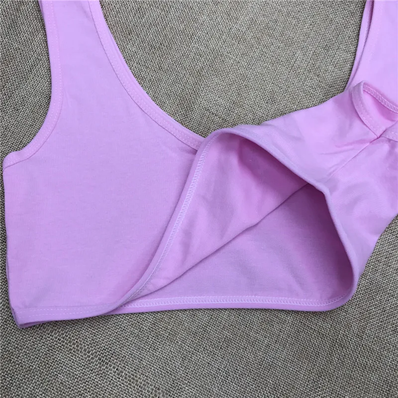 5 шт./лот 2018 высококачественный бюстгальтер для девочек хлопковое нижнее белье