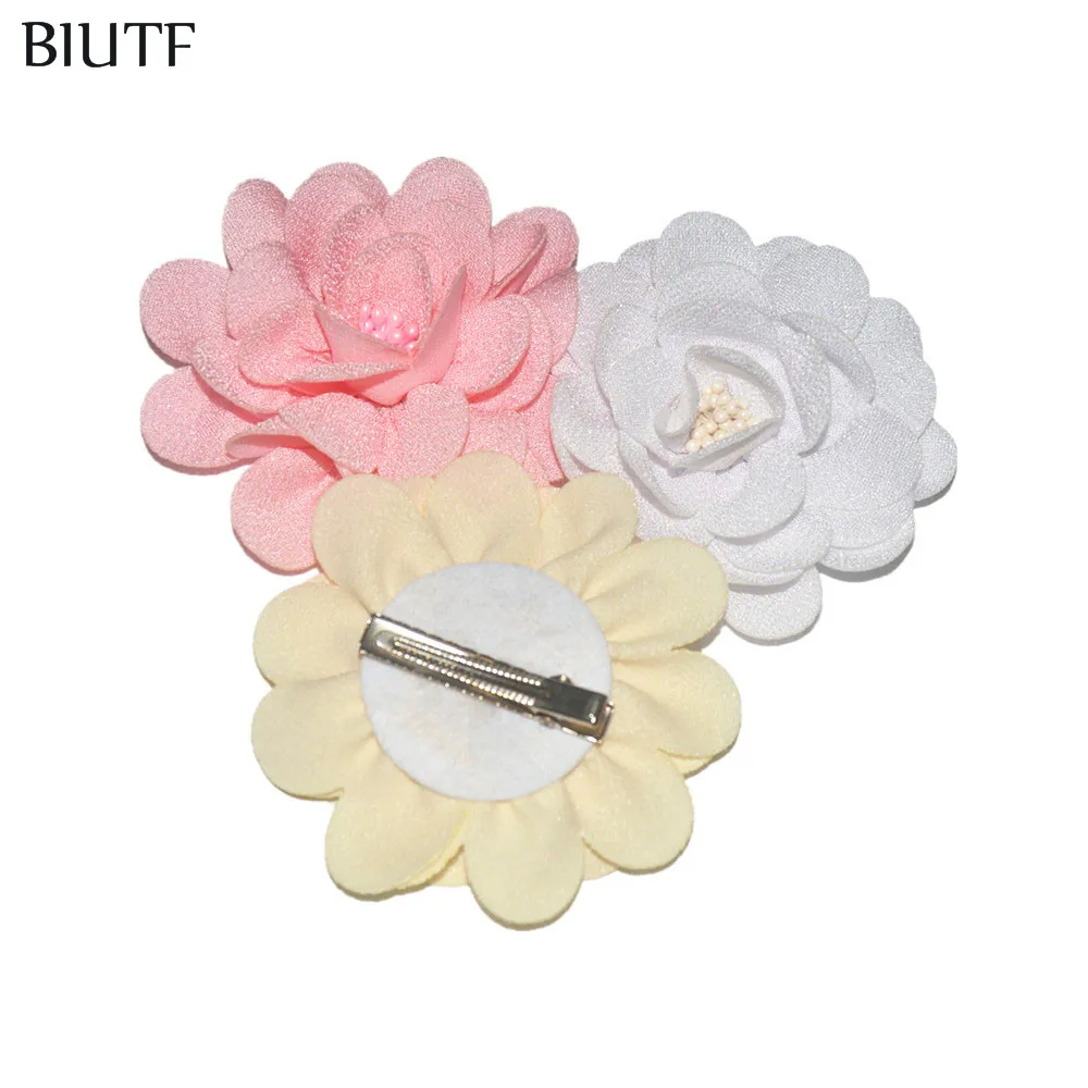 3 шт./лот детский зажим для волос Новое поступление заколка с цветком красивая