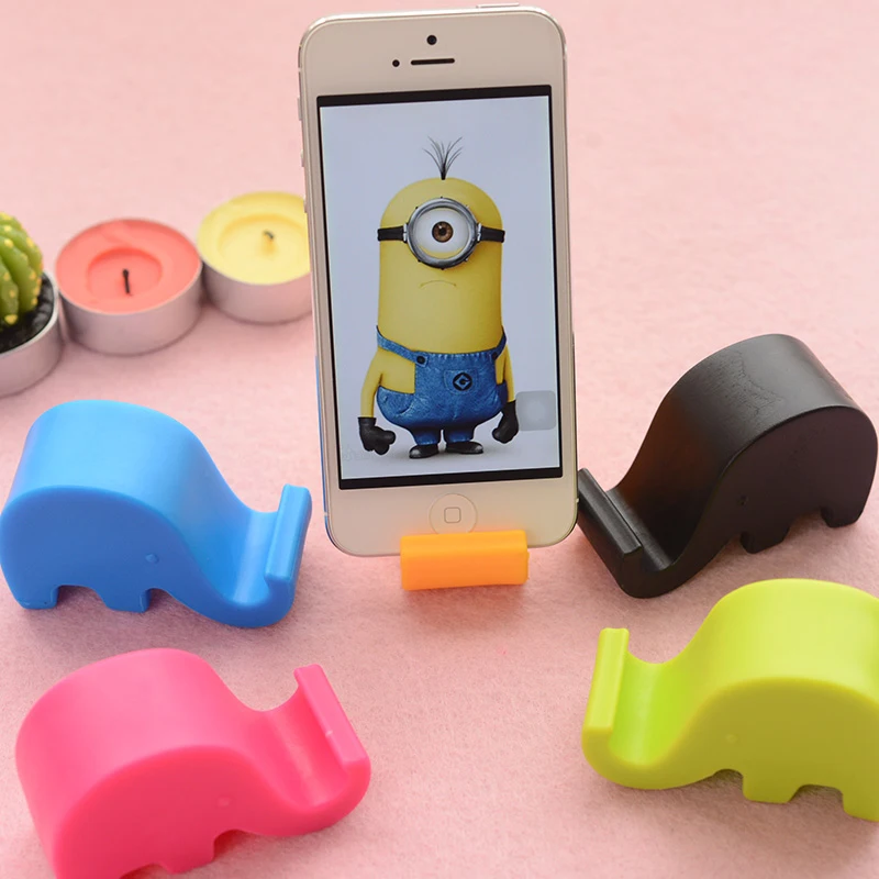 Универсальный портативный держатель для телефона в виде слона подставка