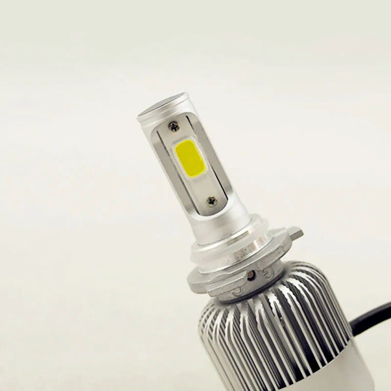 4000 люмен 36 Вт COB светодиодный поставляется с вентилятором Cooli 12 V 24 V H1 H3 H4 H7 H11 автомобильный комплект Противотуманные фары лампы Запасные детали для фар
