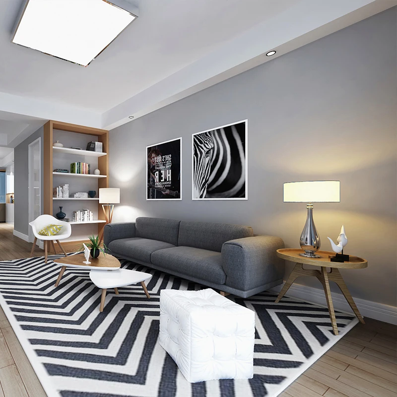 Современная однотонная серая настенная бумага s домашний декор нордическая в