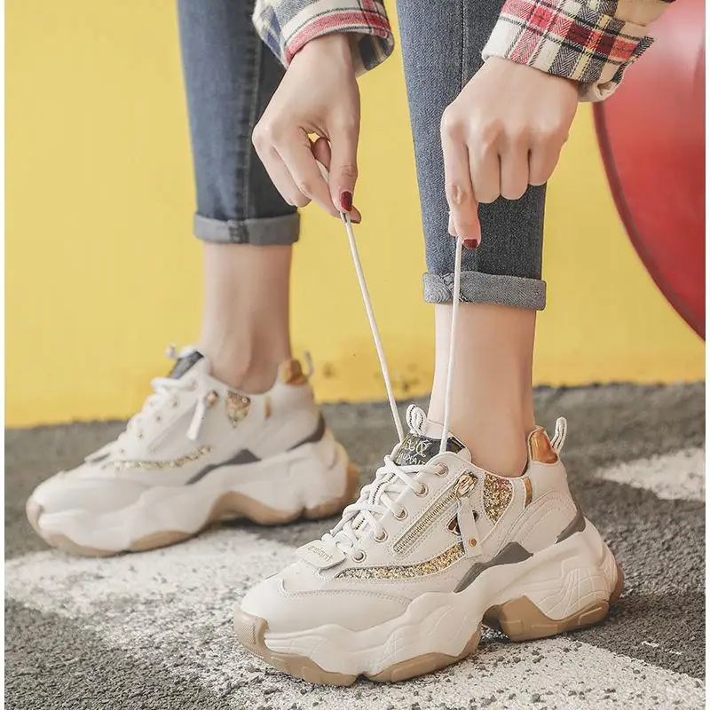 Новинка 2019 года сезон весна модная женская повседневная обувь замшевая кожаная