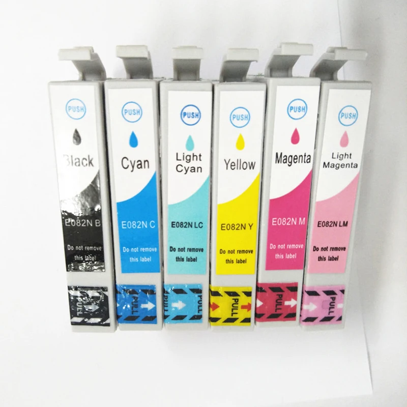 Чернильный картридж vilaxh T0821 T0826 T0821N для Epson T50 T59 TX650 TX800 TX710W R270 R290 R295 R390 RX590 RX610 RX615|ink