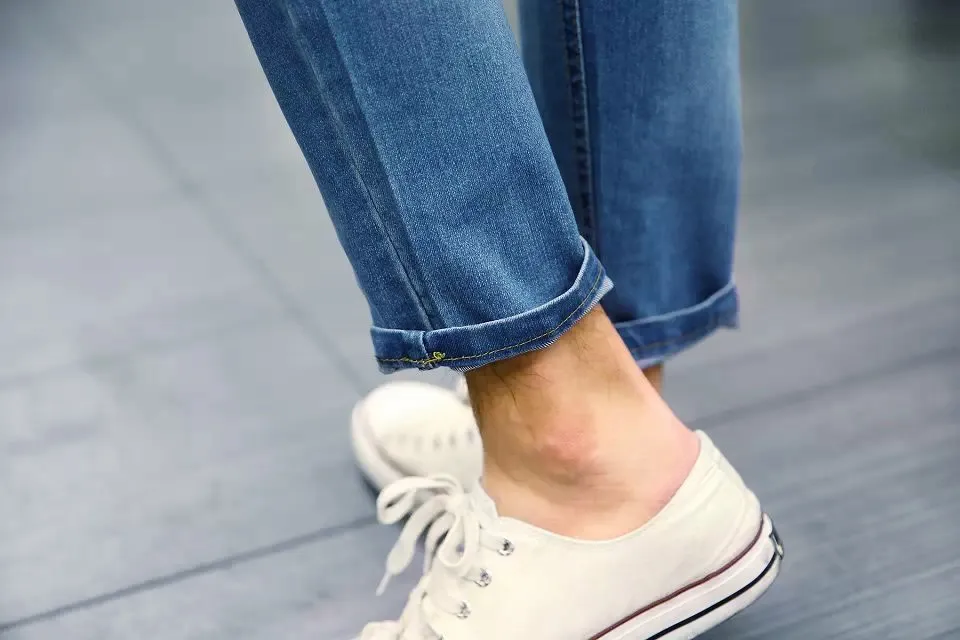 Pantalones Rushed Special Offer Midweight Jogging Spring/summer 2015 Nine-hole Men's Casual Jeans Korean Slim Feet Pants Tight 9 | Мужская