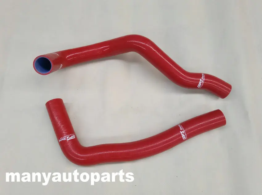 Силиконовый шланг радиатора для TOYOTA SUPRA JZA80 2JZ GTE TURBO VVTI 97 02 RED 98 99 00 01 02|Шланги и
