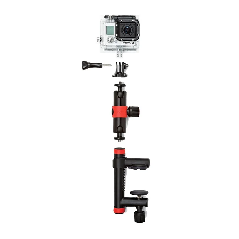 Скейтборд клипы скейт клип креплением для Xiaomi Yi SJCAM SJ4000 Gopro Hero 5 4 сеанса 3+ 3 2 Sony AEE контур Камера Интимные аксессуары